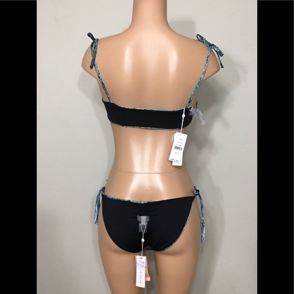 New. PILYQ Python bikini. M-top/S-bottom. NWT - Picture 7 of 9